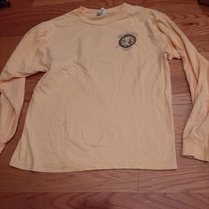 Lt Yellow Long Sleeve Shirt Bar Sz L